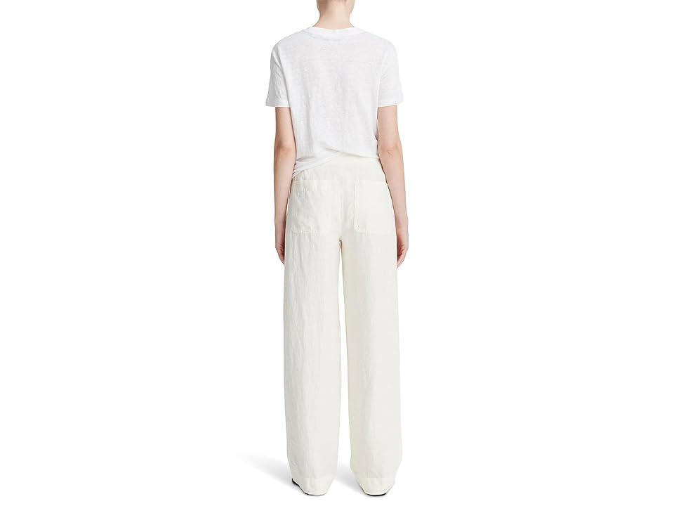 Vince Hemp Utility Pant (Off White) Women's Dress Pants Product Image