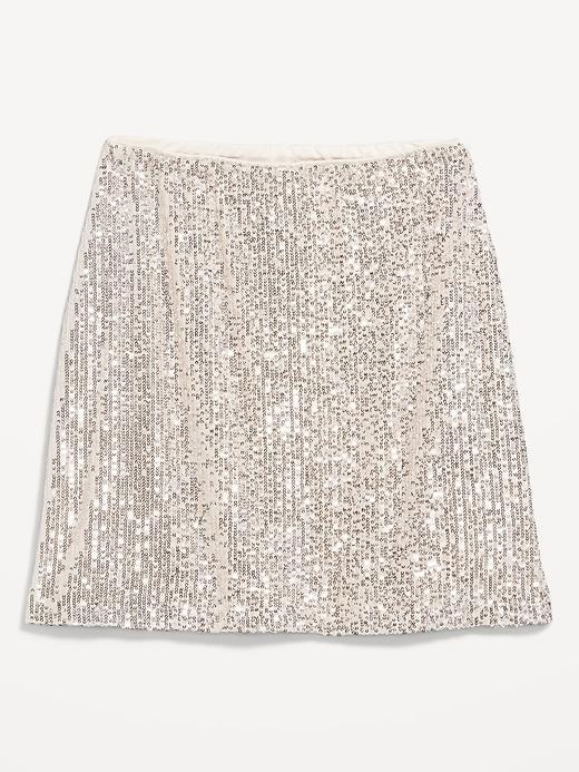 Sequin Mini Skirt Product Image