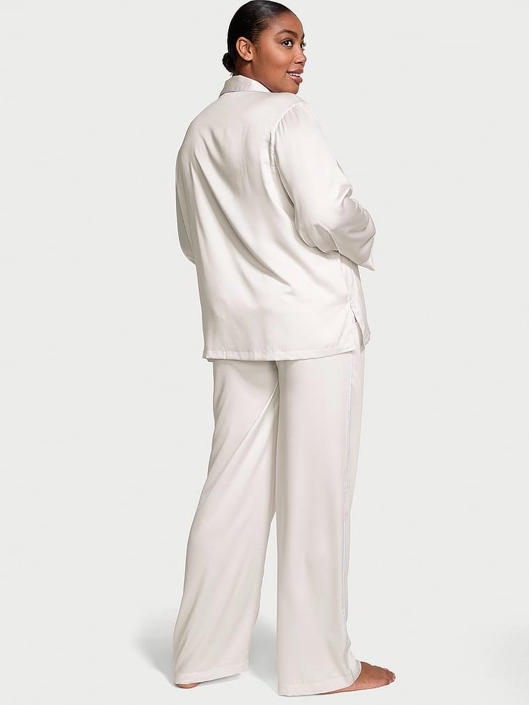 Satin Long Pajama Set Product Image