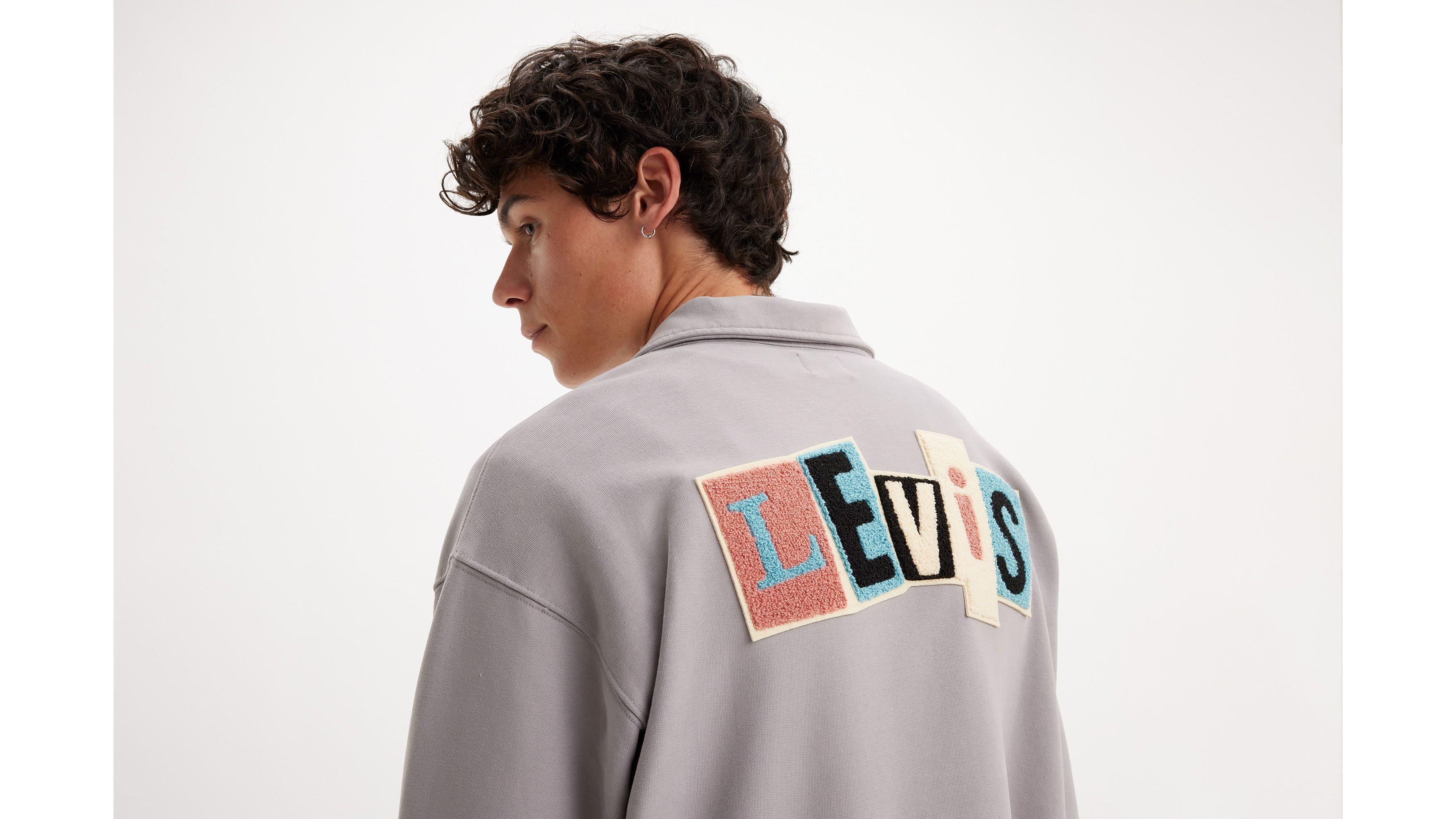 Levis Skateboarding Quarter-Zip Sweatshirt - Mens Product Image