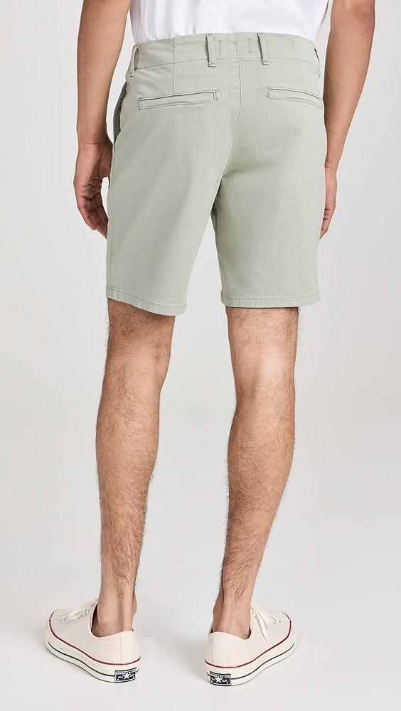 PAIGE Phillips Stretch Sateen Shorts 8" | Shopbop Product Image