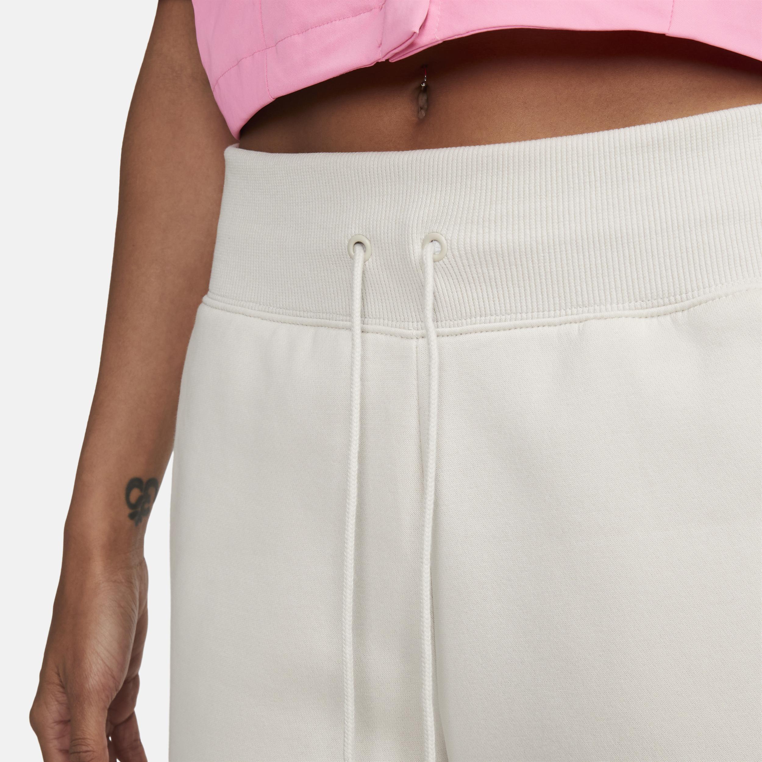 Nike Sportswear Phoenix High Waist Fleece Crop Sweatpants Product Image