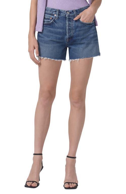 Citizens of Humanity Annabelle Long Vintage Relaxed Short Blue. (also in 24, 25, 26, 29, 33). Product Image