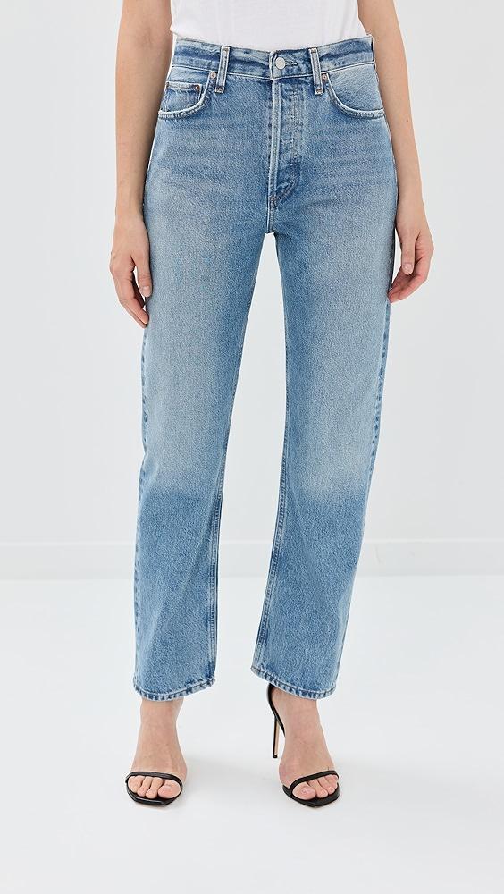 AGOLDE 90s Pinch Waist: High Rise Straight Jeans | Shopbop Product Image