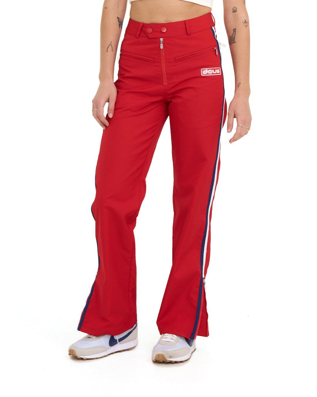 Olivia Pant - Race Red Product Image