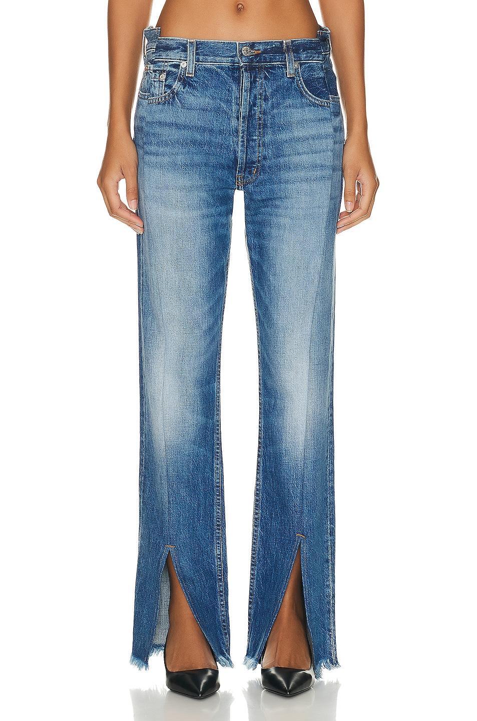 EB Denim Split Hem Og Replicas Jean in Blue Product Image