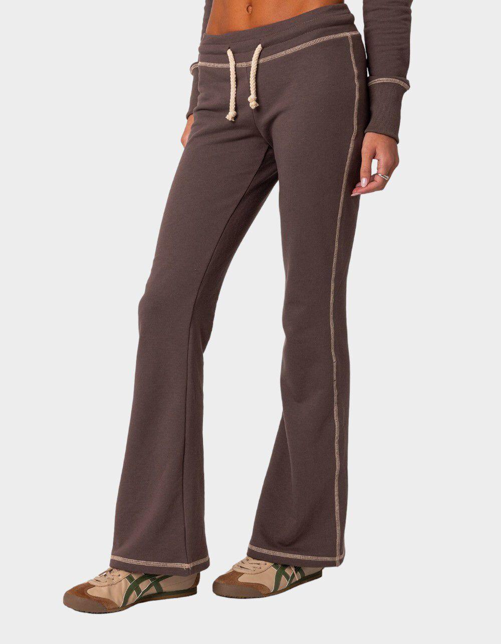 EDIKTED Alexia Low Rise Sweatpants Product Image