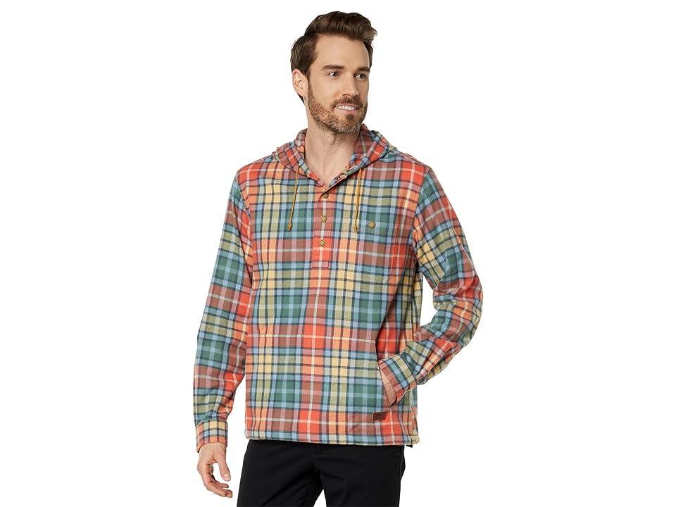 L.L.Bean Scotch Flannel Anorak Traditional Fit (Washed Buchanan) Men's Clothing Product Image