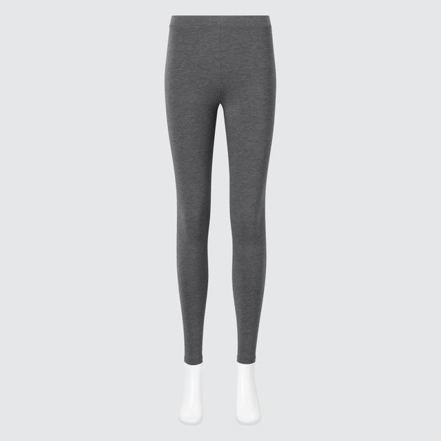 Womens Heattech Cotton Leggings (Extra Warm) with Moisture-Wicking XS UNIQLO US Product Image