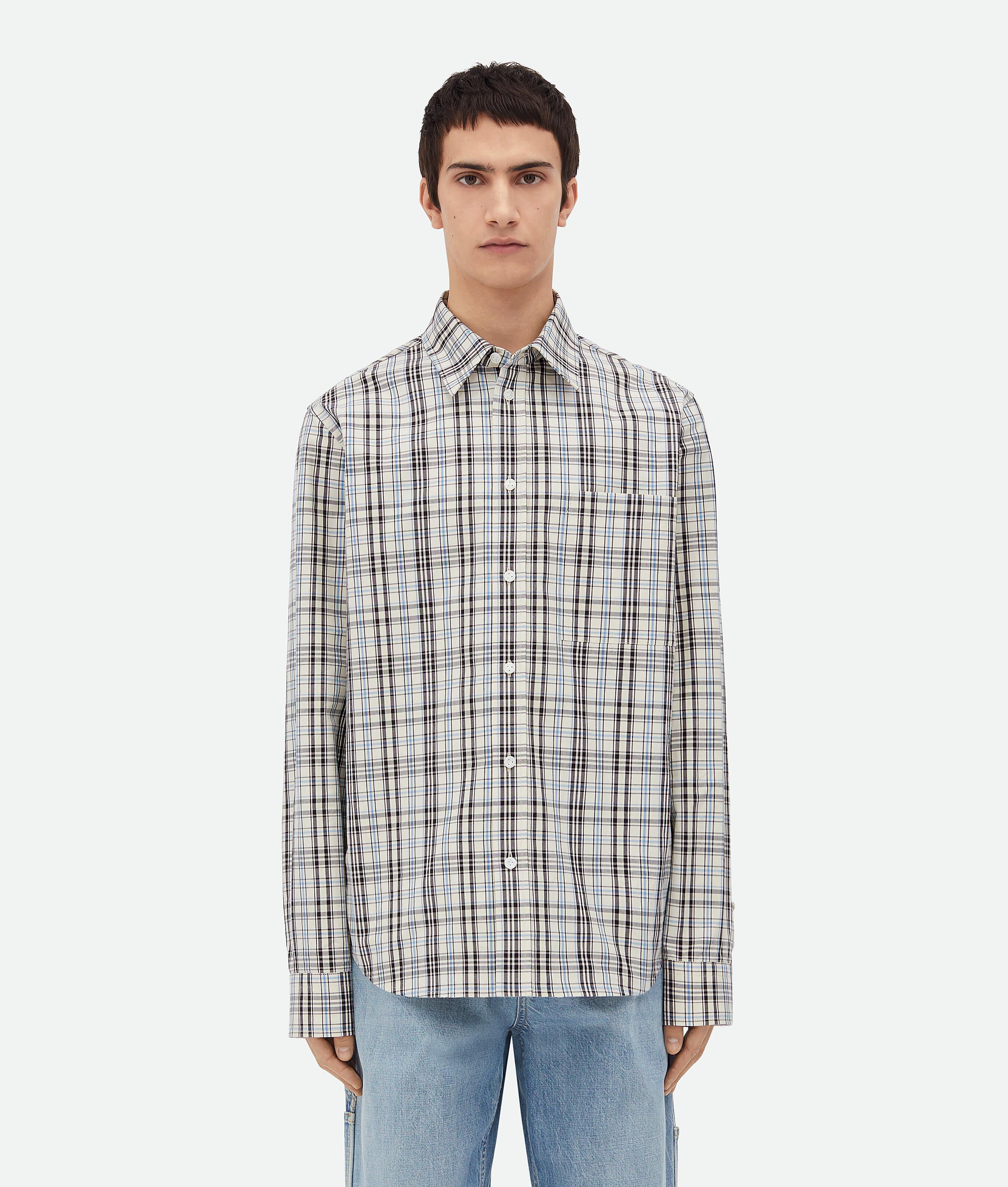 Checked Cotton Shirt Product Image