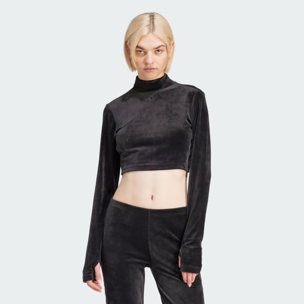 Velvet Crop Top Product Image