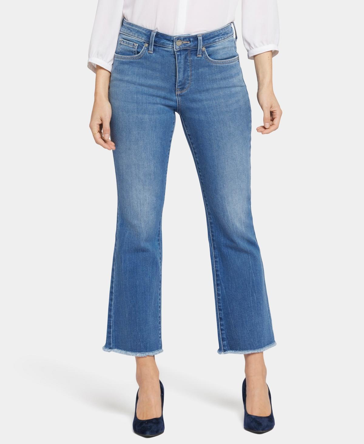 NYDJ Barbara Fray Hem Ankle Bootcut Jeans Product Image