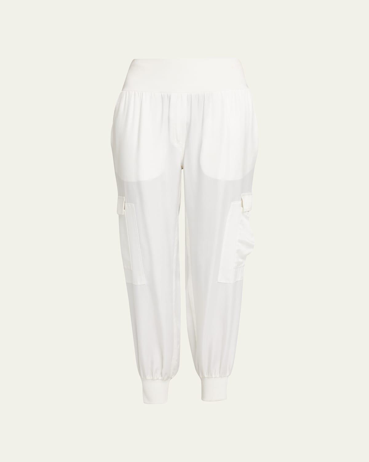 Tous Les Jours Giles Satin Jogger Pants Product Image