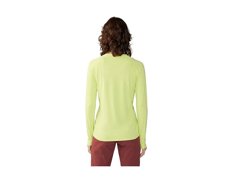 Mountain Hardwear Crater Lake Long Sleeve (Light Sun) Women's Clothing Product Image