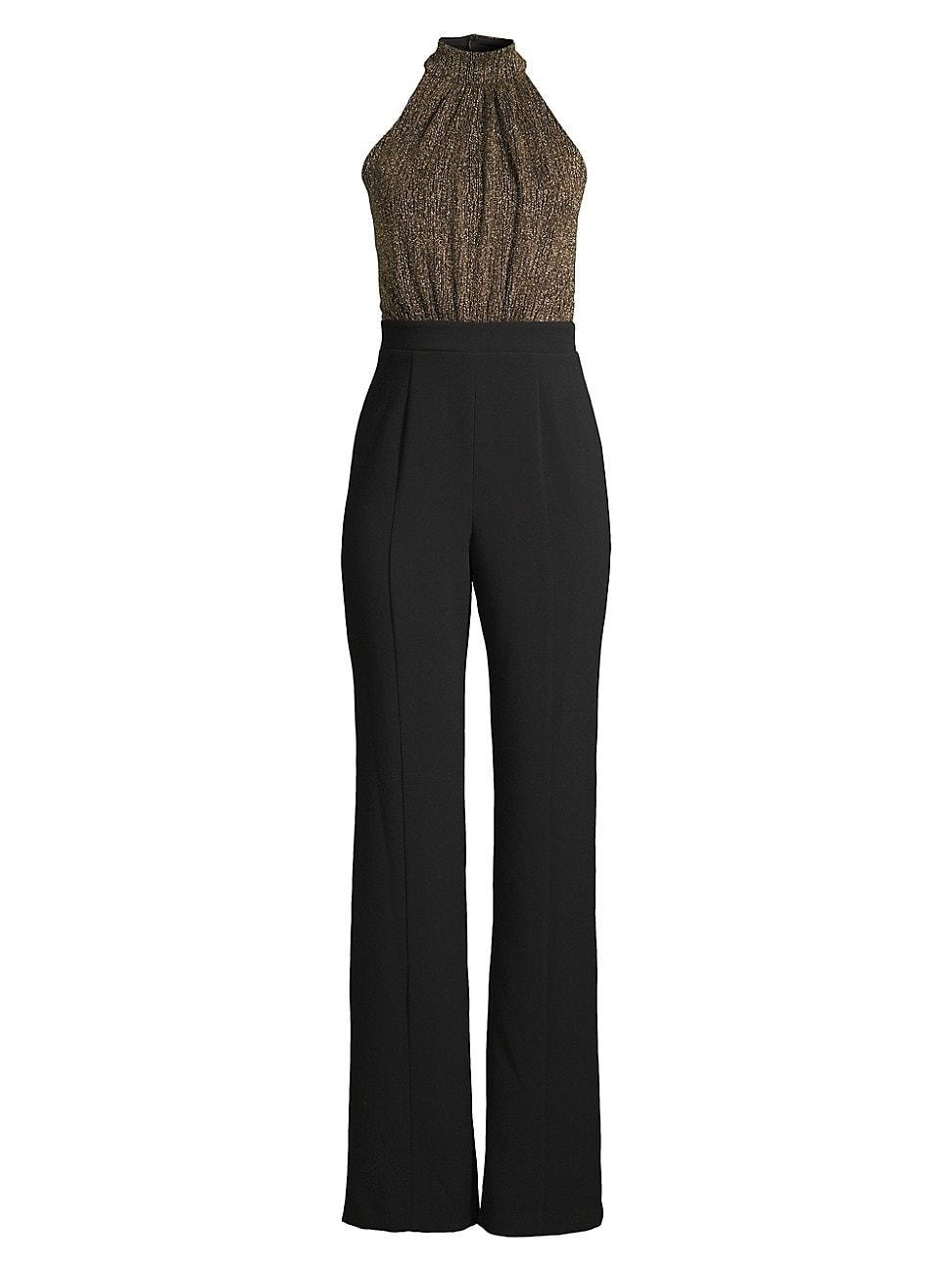 Womens Genesis Halterneck Straight-Leg Jumpsuit Product Image