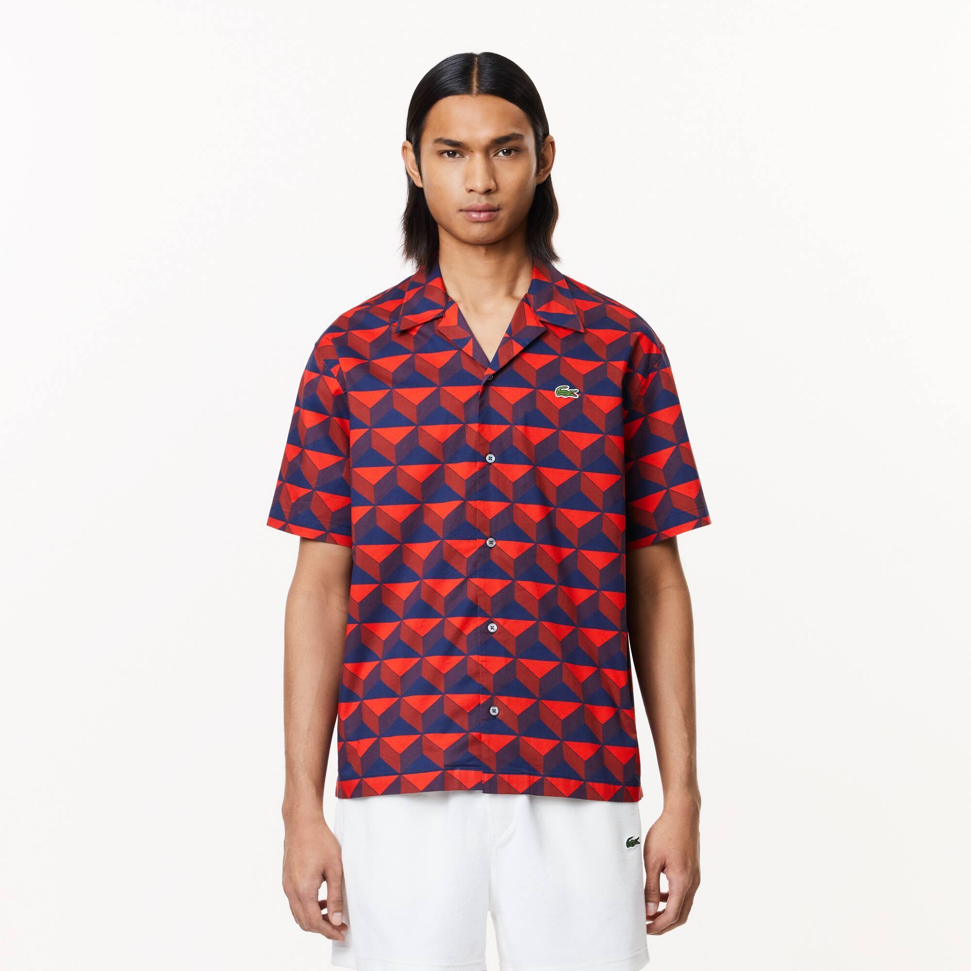 Relaxed Fit Print Shirt Product Image