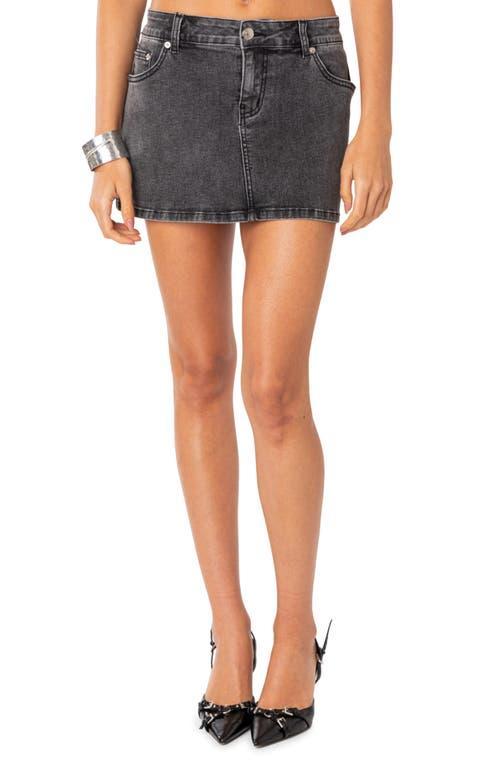 Womens Waverly Denim Mini Skirt Product Image