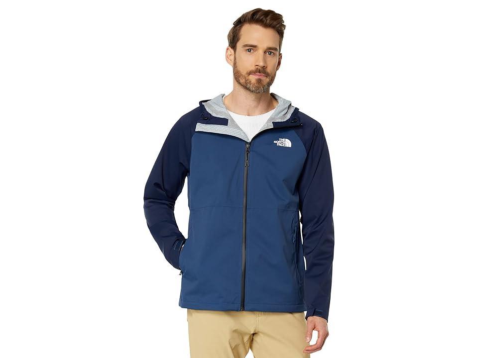 The North Face Valle Vista Jacket (Summit Navy/Shady ) Men's Clothing Product Image