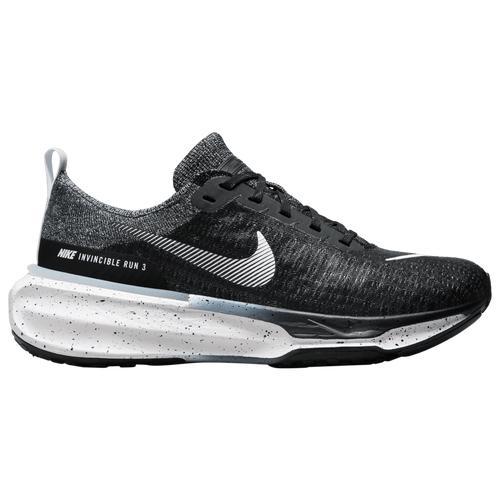 Nike Mens Nike ZoomX Invincible Run Flyknit 3 - Mens Running Shoes Black/White Product Image