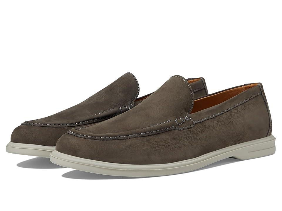 Peter Millar Mens Excursionist Nubuck Venetian Loafer | Color: Smoke | Size: 13 Product Image