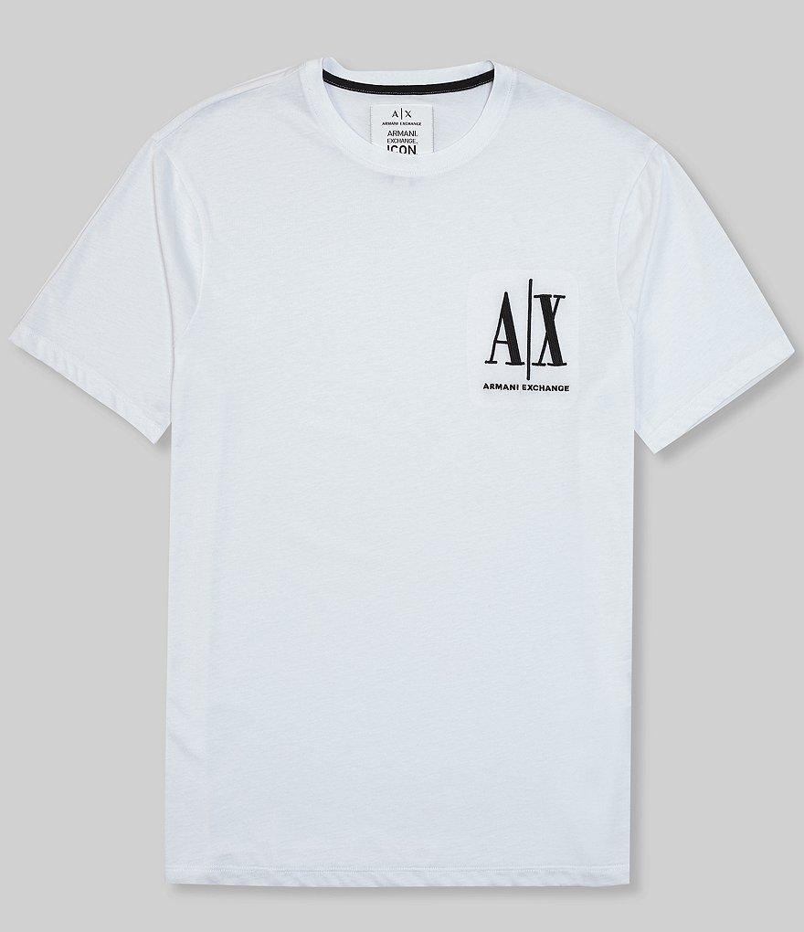 Armani Exchange Small Icon Logo Short-Sleeve T-Shirt Product Image