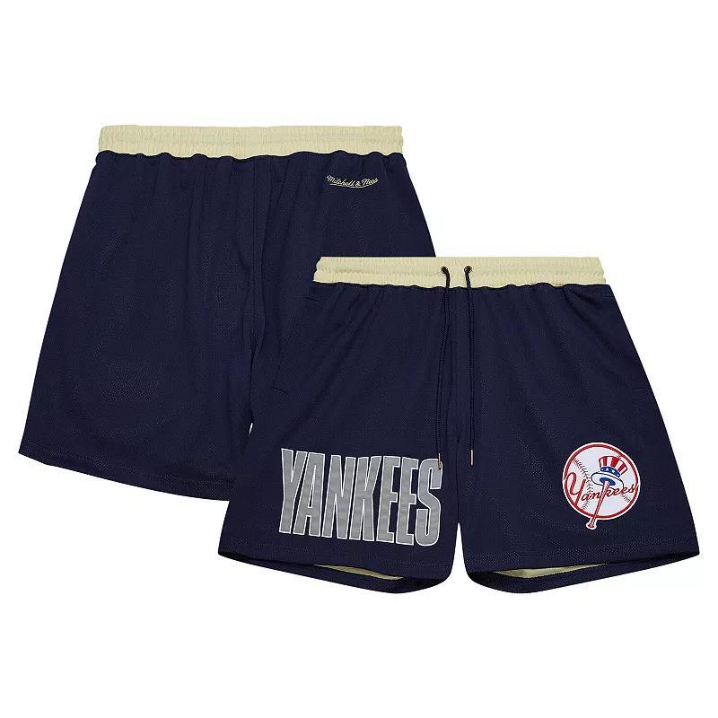 Mens Mitchell & Ness New York Yankees OG 2.0 Fashion Shorts Blue Product Image