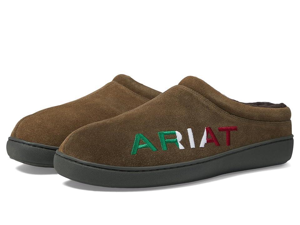 Ariat Mens Ariat Logo Hooded Suede Clogs Product Image