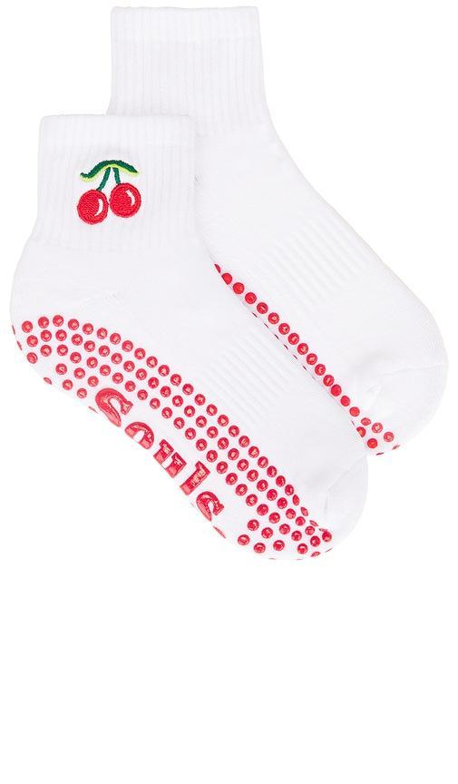 Very Cherry Grip Socks Product Image