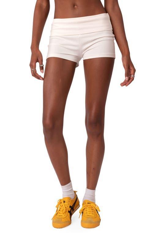 EDIKTED Foldover Shorts Product Image