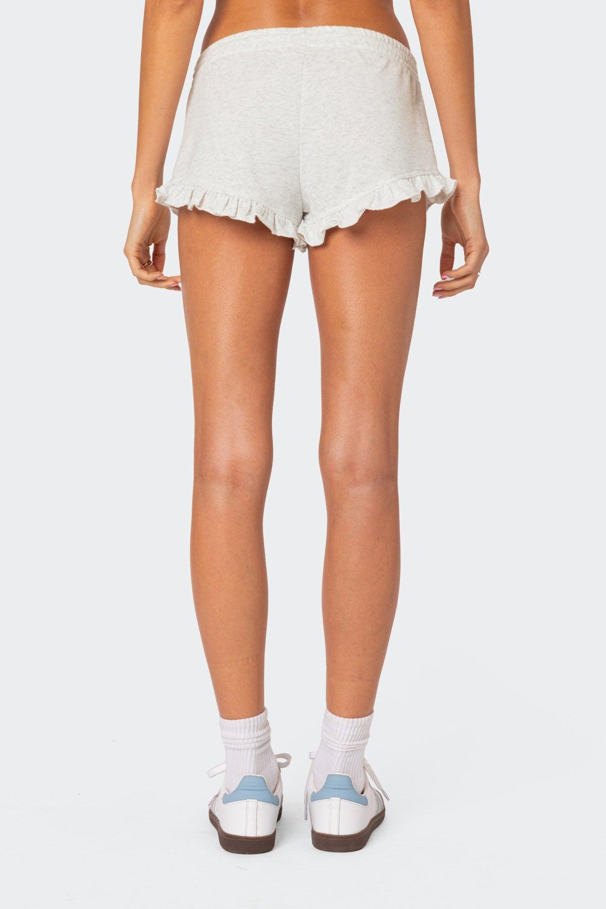 Randi Ruffled Micro Shorts Product Image