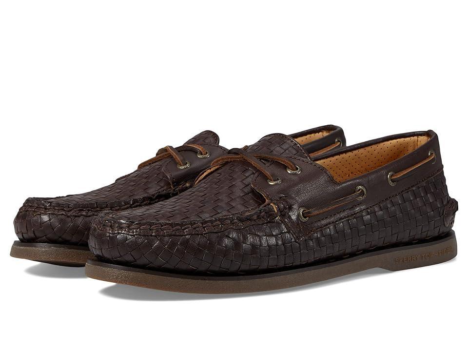 Sperry Authentic Original Gold Cup Woven Boat Shoe Product Image