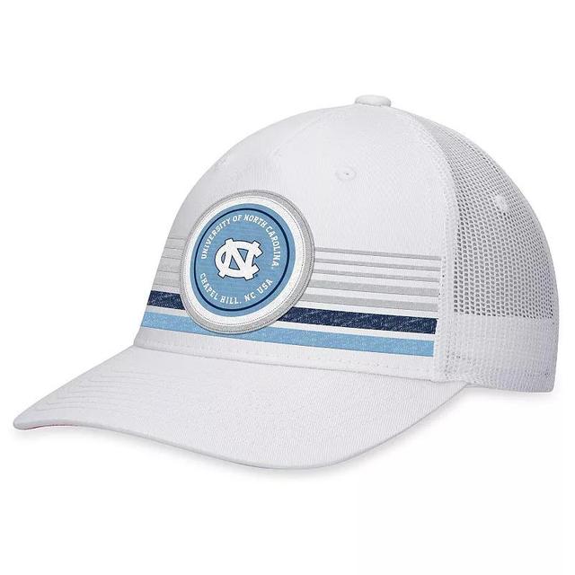 Mens Top of the World North Carolina Tar Heels Top Trace Trucker Snapback Hat Product Image