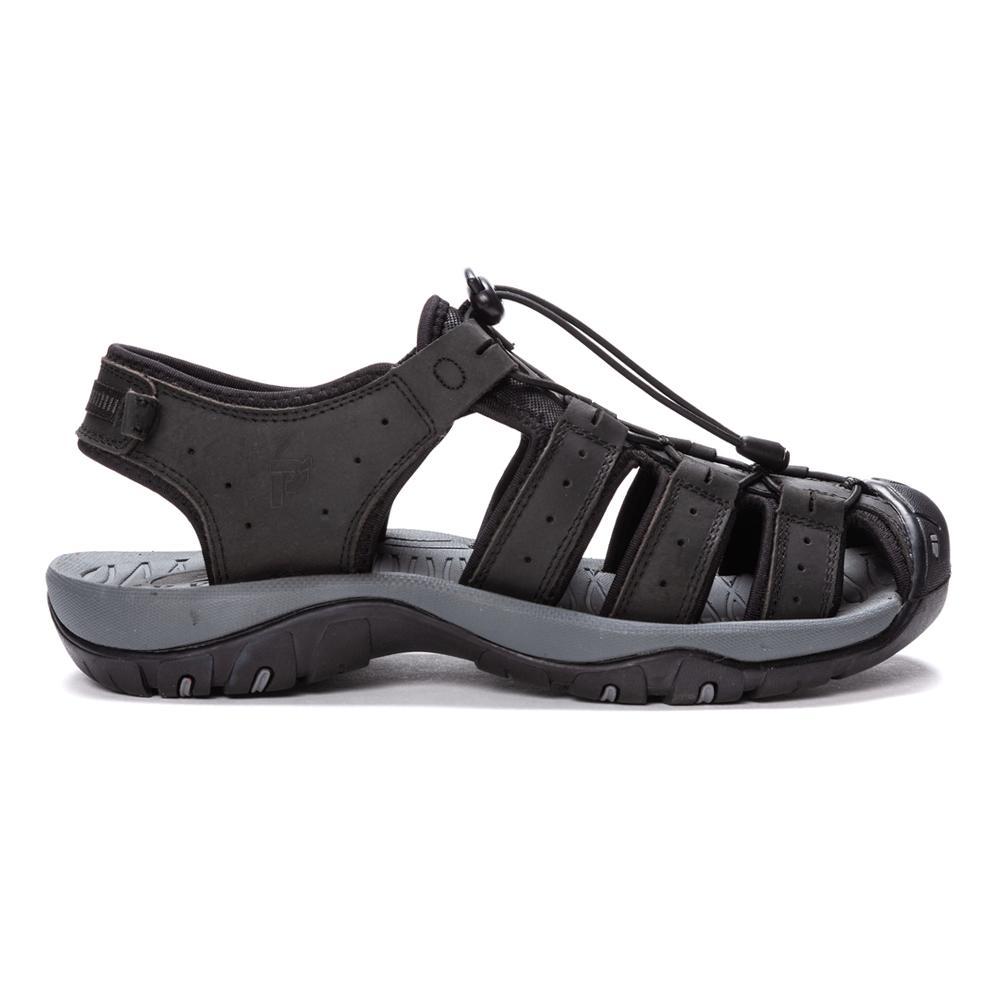 Propet Kona Mens Fisherman Sandals Grey Product Image