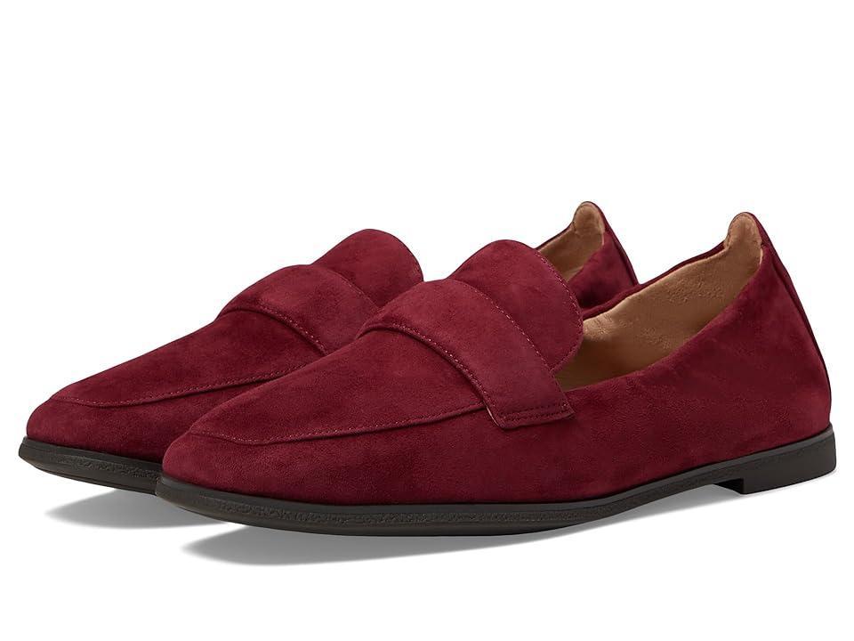 Cole Haan Trinnie Soft Loafers (Black Cherry Suede) Women's Flat Shoes Product Image