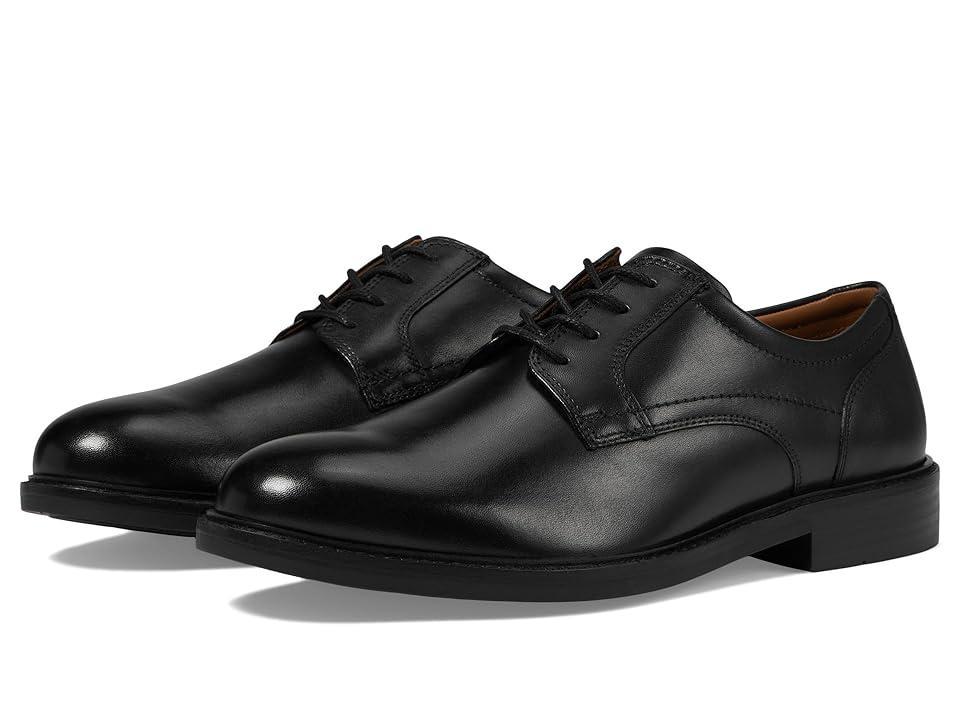 Johnston & Murphy Mason Plain Toe Full Grain) Men's Lace Up Wing Tip Shoes Product Image