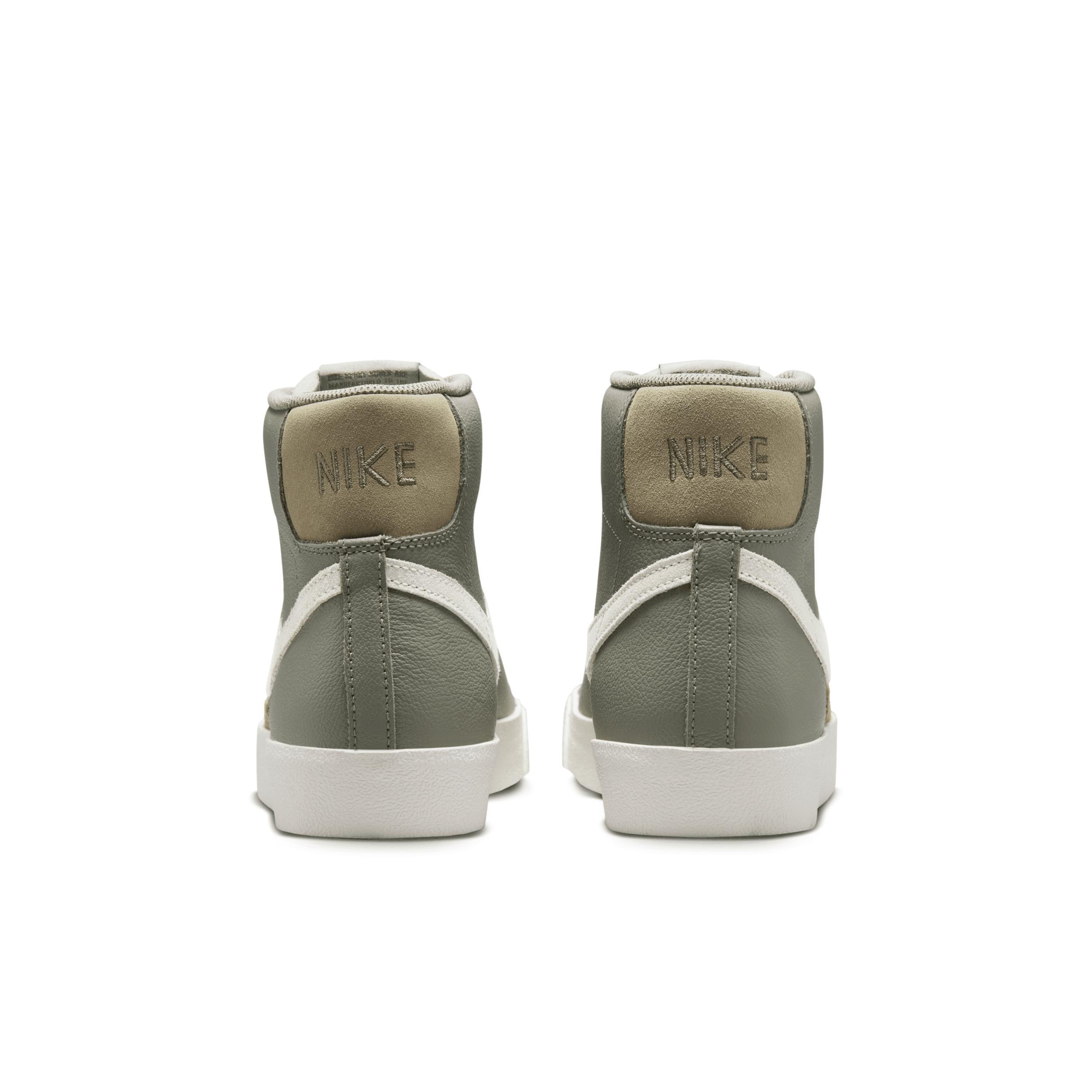 Blazer Mid '77 Premium Sneaker In Dark Stucco/phantom/olive Product Image