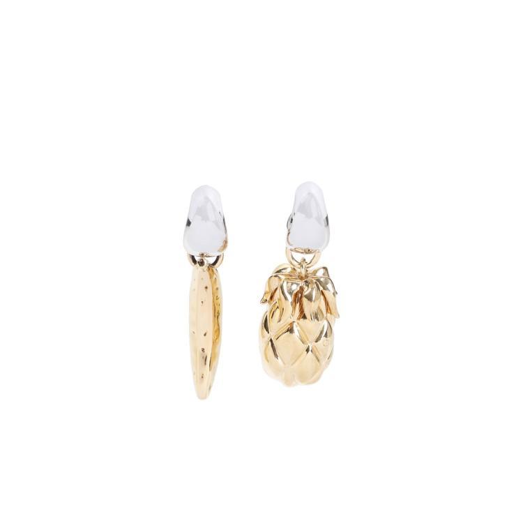 Bananas Earrings In Gold Product Image