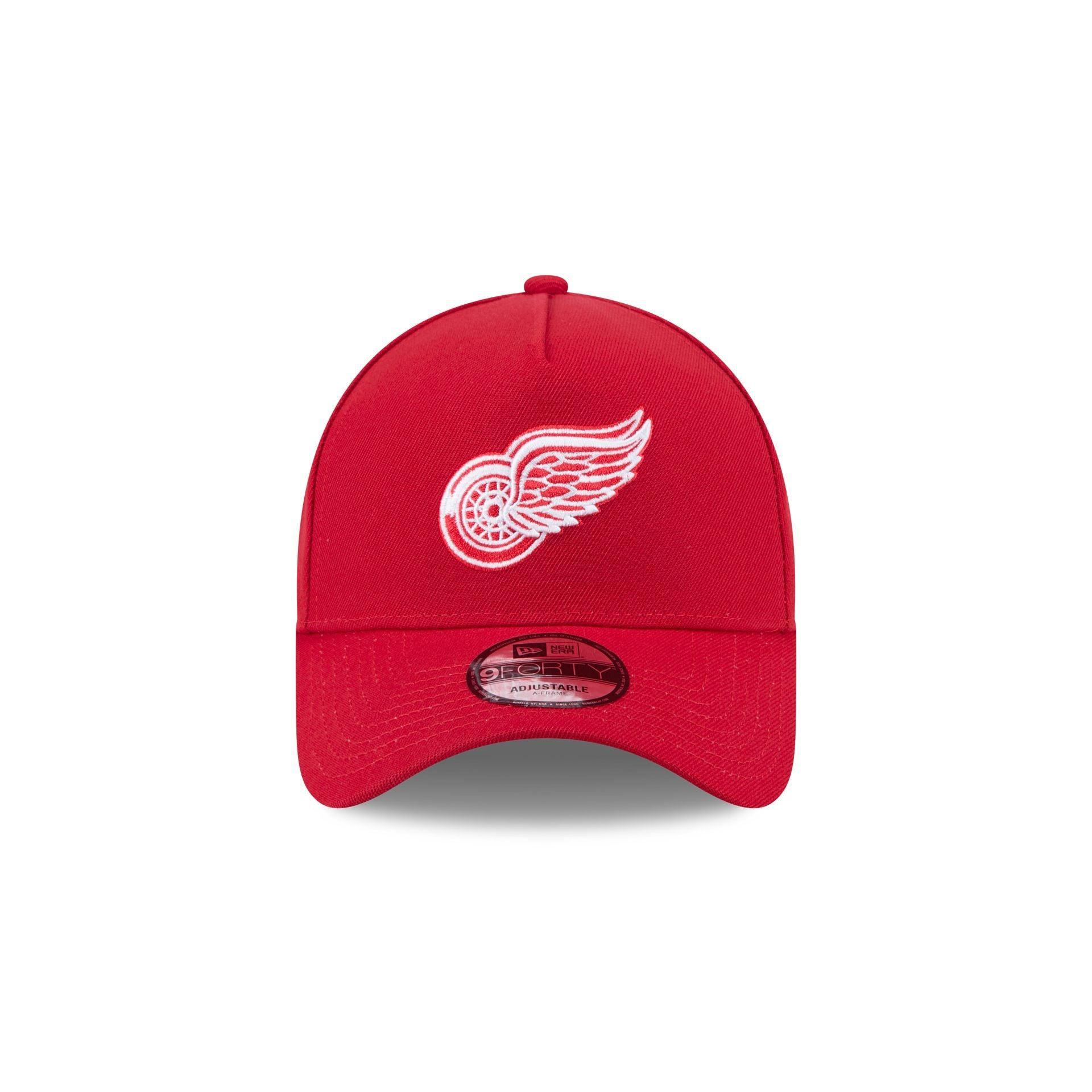 Detroit Red Wings Team 9FORTY A-Frame Snapback Hat Male Product Image