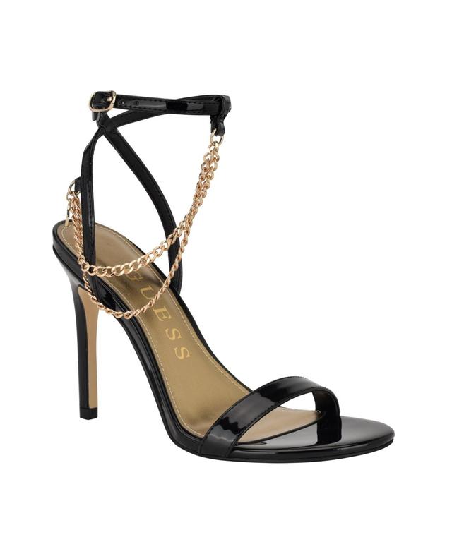 Guess Womens Miamy Open Toe Chain Detail Stiletto High Heel Sandals Product Image