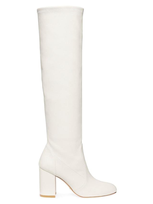 Womens Yuliana 85MM Leather Knee-High Boots Product Image