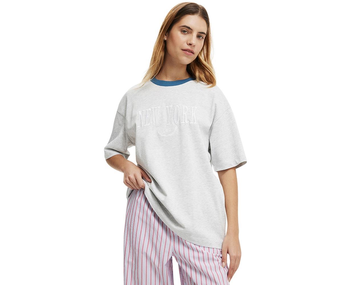 Cotton On Womens The Premium Boxy Graphic Tee - Bow Product Image