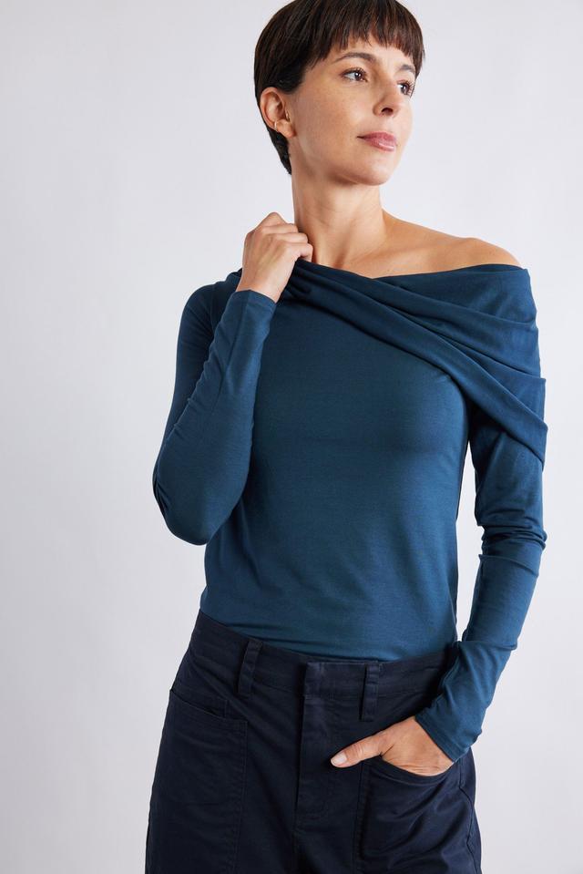 Iconic Off The Shoulder Long Sleeve Top Product Image