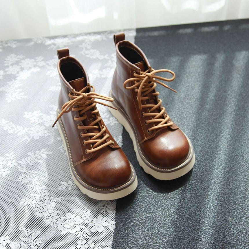 Lace-Up Short Boots product image