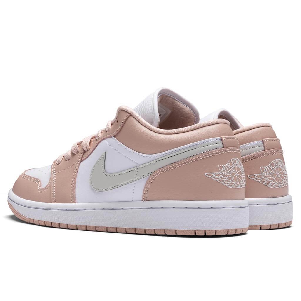 Air Jordan 1 Low Women's - White/Light Bone/Particle Beige Female Product Image