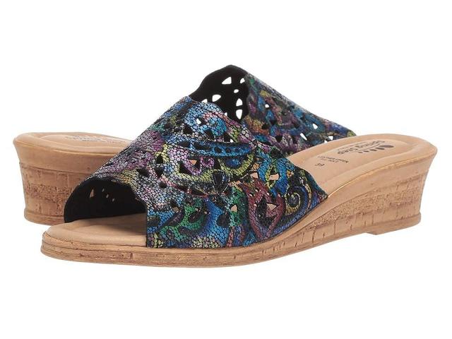 Spring Step Estella Multi) Women's Wedge Shoes Product Image