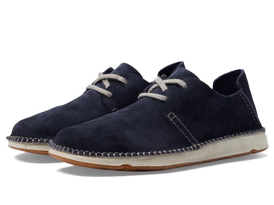 Clarks Gorsky Lace (Navy Suede) Men's Shoes Product Image