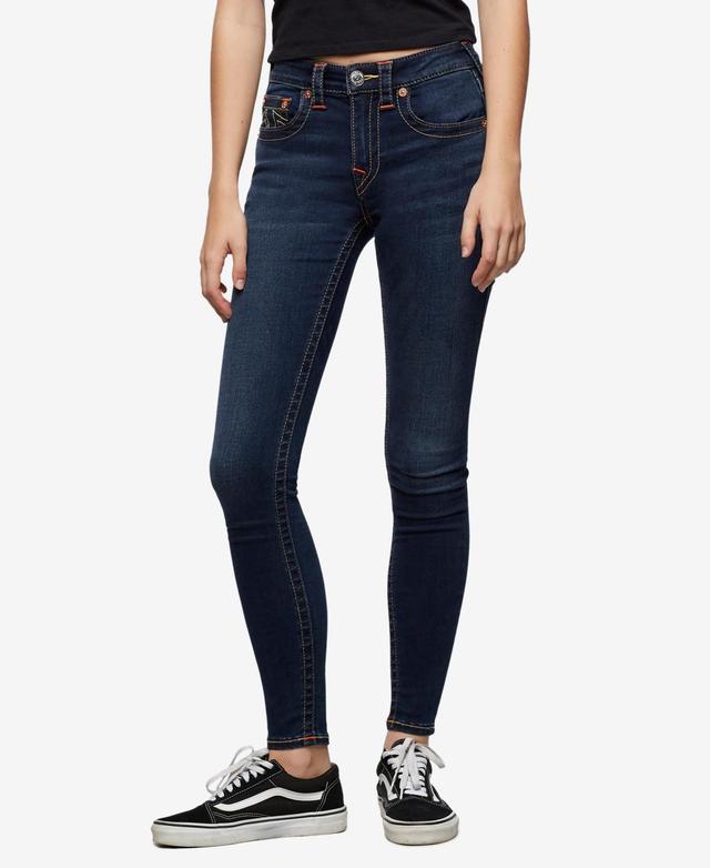 True Religion Jennie Curvy Mid Rise Skinny Jeans Product Image