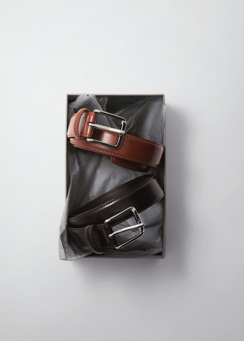 MANGO MAN belt leatherMen Product Image