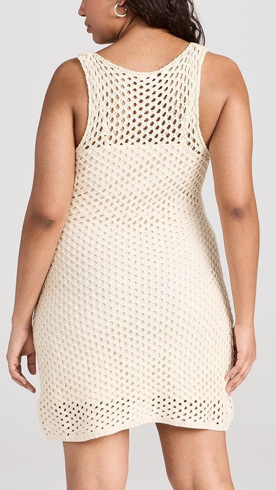 MINKPINK Balmy Crochet Knit Mini Dress | Shopbop Product Image