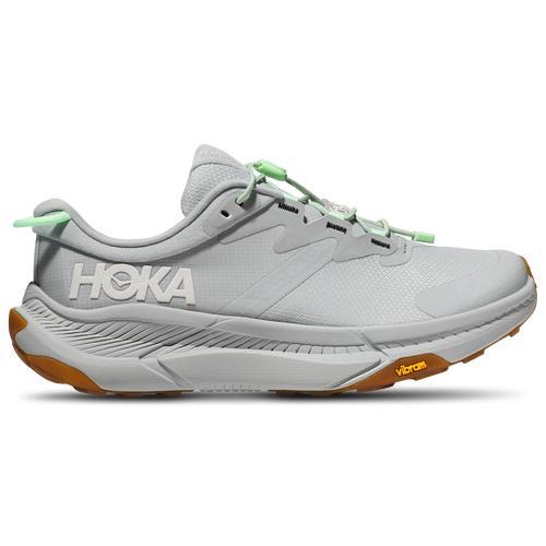 HOKA Womens Transport - Running Shoes Harbor Mist/Lime Glow Product Image